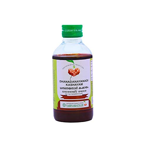 Vaidyaratnam Ayurvedic Dhanadanayanadi Kashayam Liquid 200 Ml