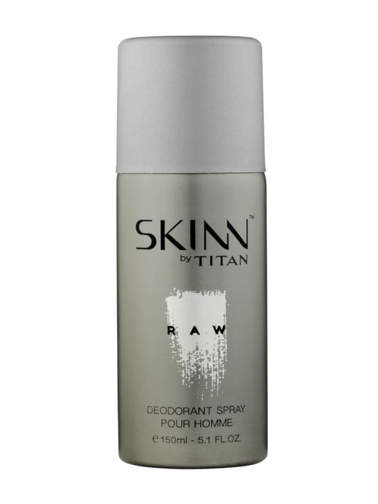 Skinn by Titan Deodorant Spray Pour Homme Raw,Steele &amp; Amalfi Bleu für Männer 150ml