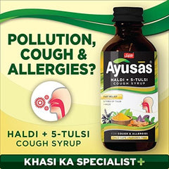 Sapat Ayurvedischer Haldi 5 Tulsi Hustensaft 100ml