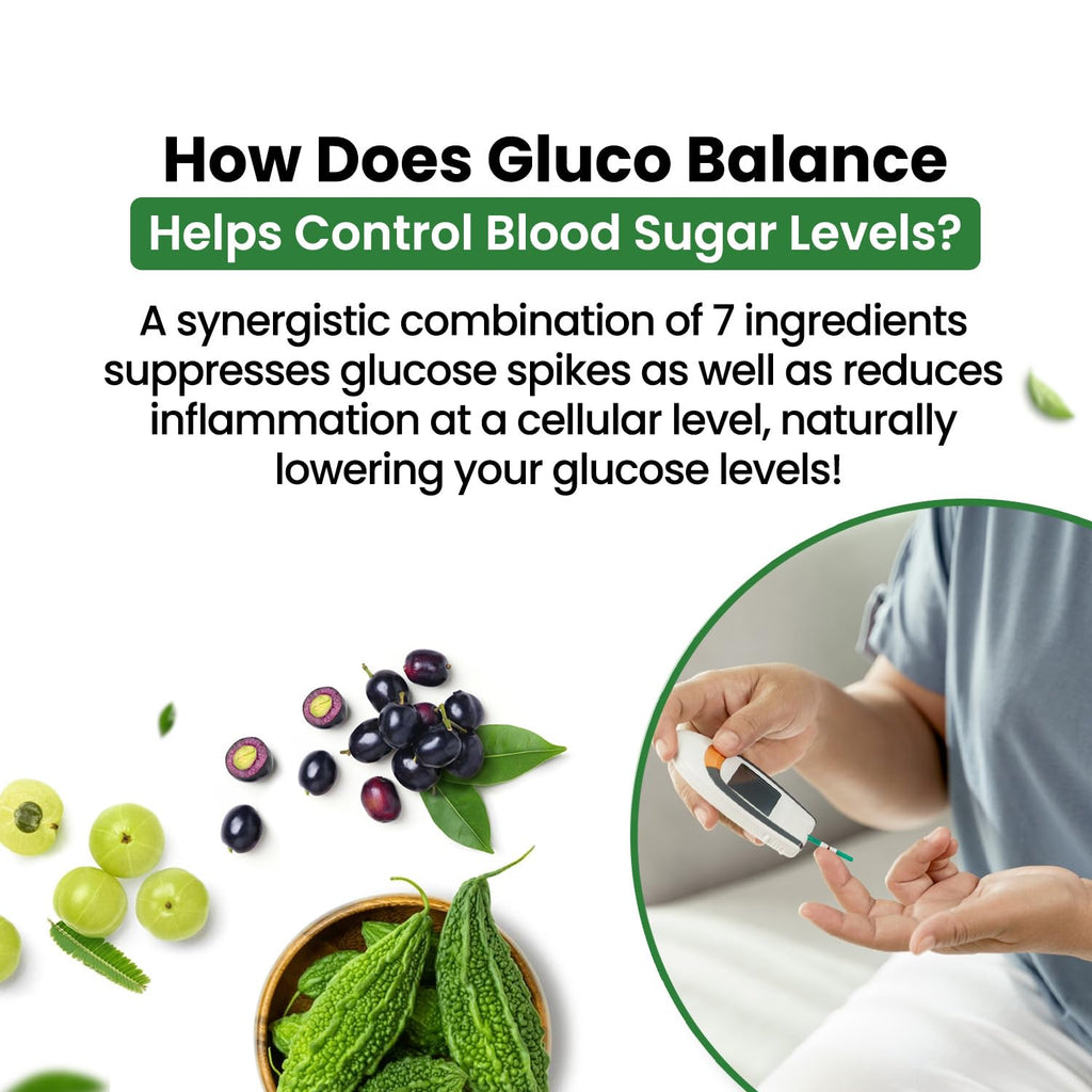 Himalayan Organics Plant Based Gluco Balance Vegetarian 60 Tablets