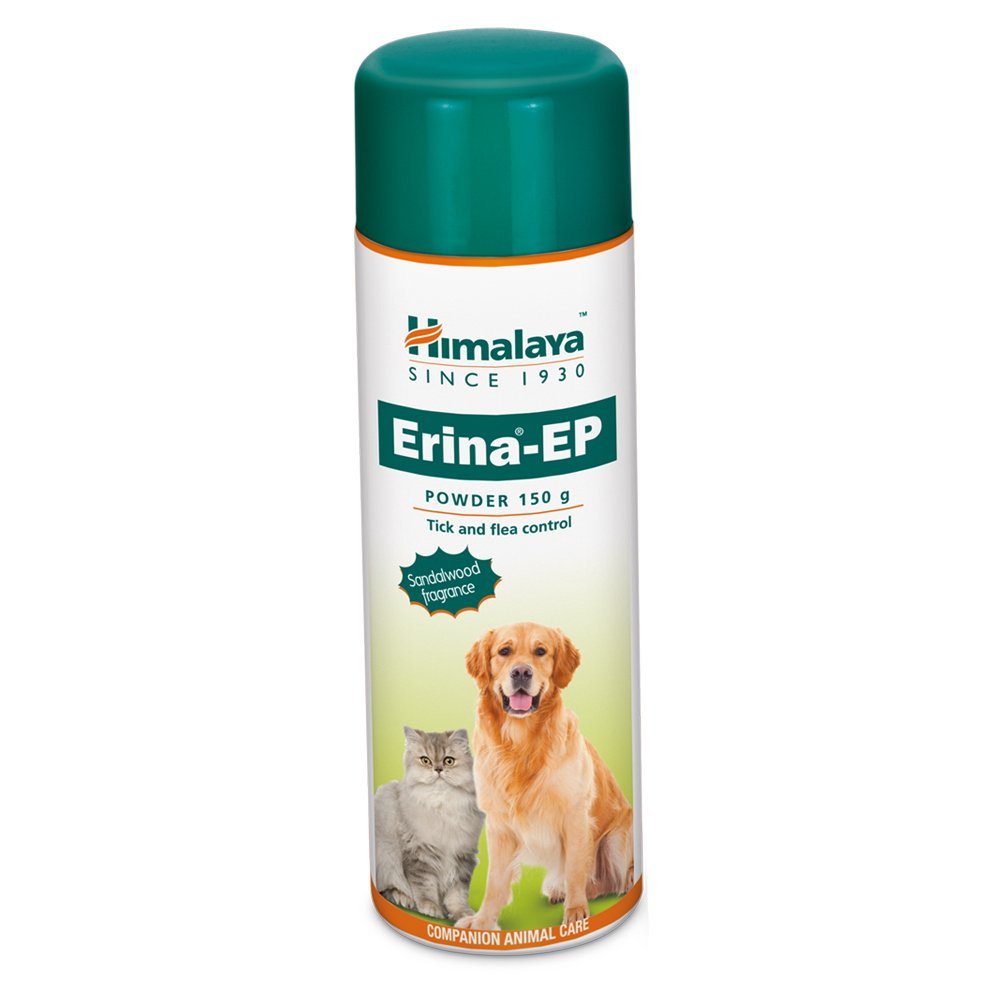 Himalaya Erina Ep Pet Sandalwood Fragrance Powder 150 Gm