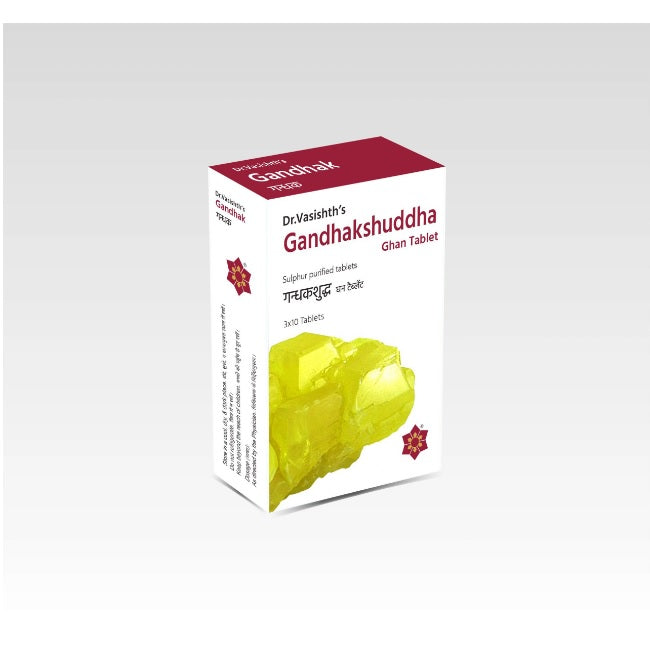 Dr Vasishth Gandhak Shuddha Tablet