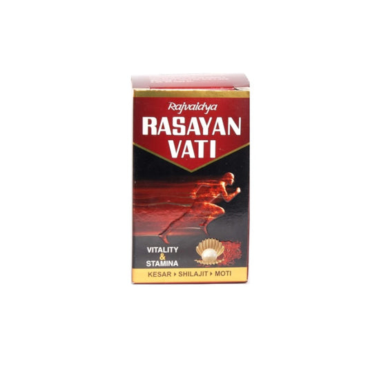 Rajvaidya Ayurvedic Rasayan Vati For Vitality & Stamina Tablets