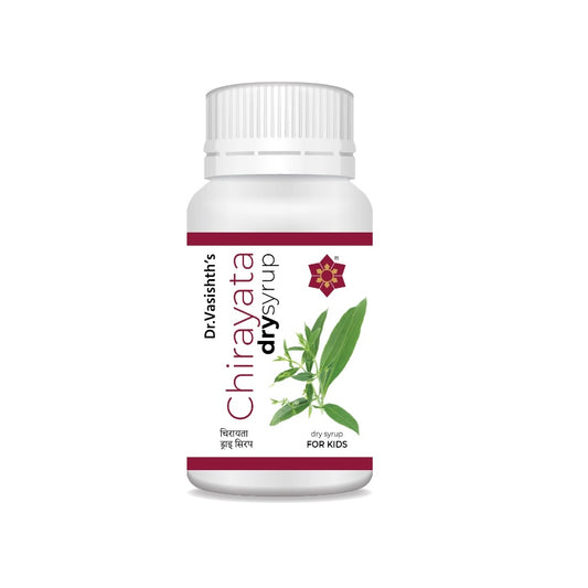 Dr.Vasishths ayurvedischer Chirayata-Trockensirup für Kinder, Pulver, 10 g