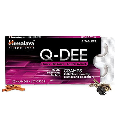 Himalaya Herbal Q DEE Cramps 8 Tablets