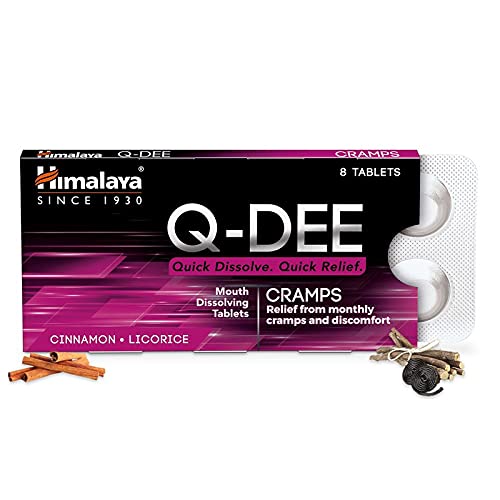 Himalaya Herbal Q DEE Cramps 8 Tablets