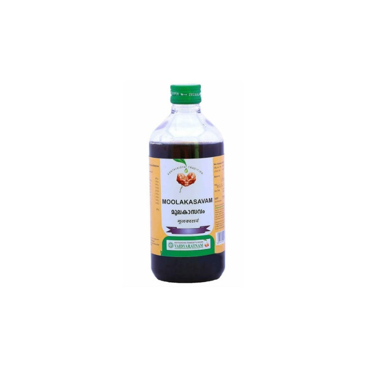 Vaidyaratnam Ayurvedische Moolakasavam-Flüssigkeit, 450 ml