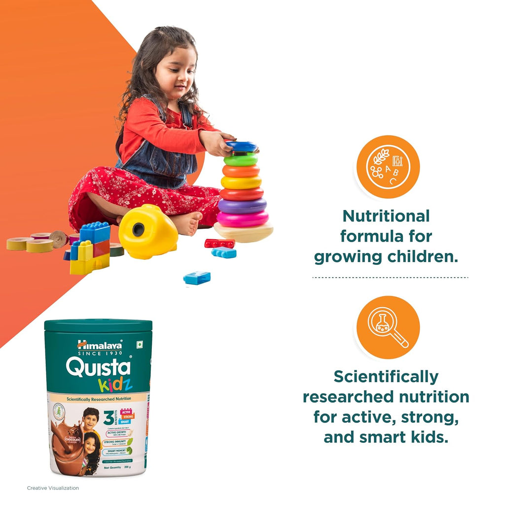 Himalaya Herbal Quista kidz Vanille &amp; Schokoladenpulver 200 g