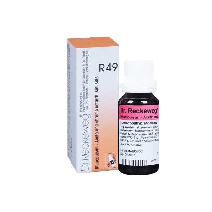 Dr. Reckeweg Homöopathie R49 Sinus Tropfen 22 ml