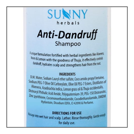 Bakson's Sunny Herbals Anti-Dandruff With Aloevera & Neem Complete solution Shampoo 150ml