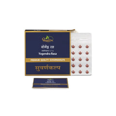 Dhootapapeshwar Ayurvedic Yogendra Rasa Premium Quality Suvarnakalpa Tablets & Powder