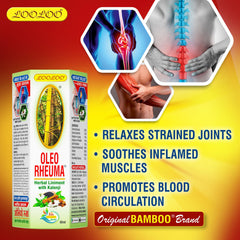 LooLoo Ayurvedic Oleo Rheuma Herbal Liniment Oil