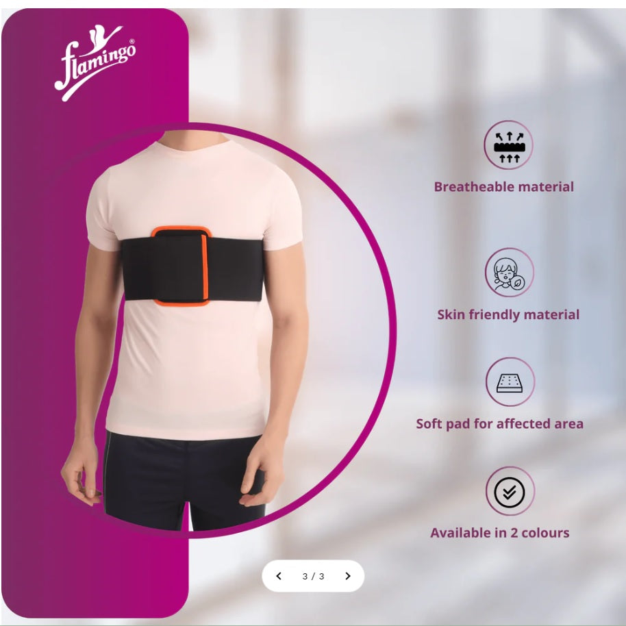 Flamingo Health Orthopaedic Rib Chest Belt Male Code 2028