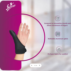 Flamingo Health Orthopedic Thumb Spica Splint Code 2025