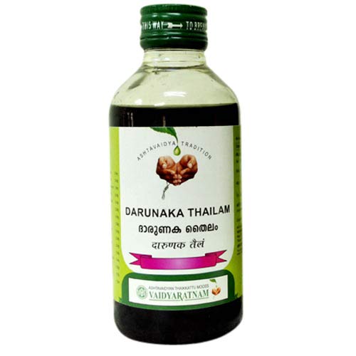 Vaidyaratnam Ayurvedisches Darunaka Thailam-Öl