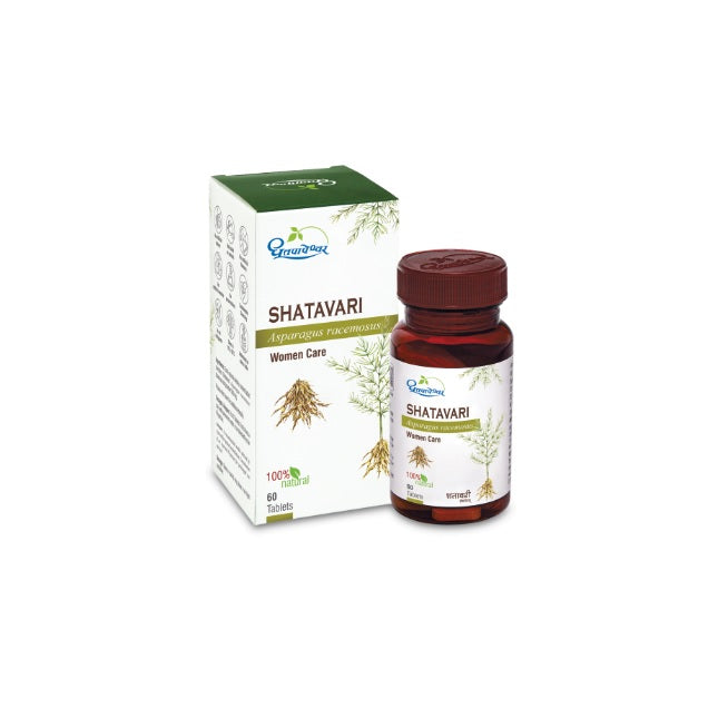 Dhootapapeshwar Ayurvedische Shatavari Frauenpflege 60Tabletten