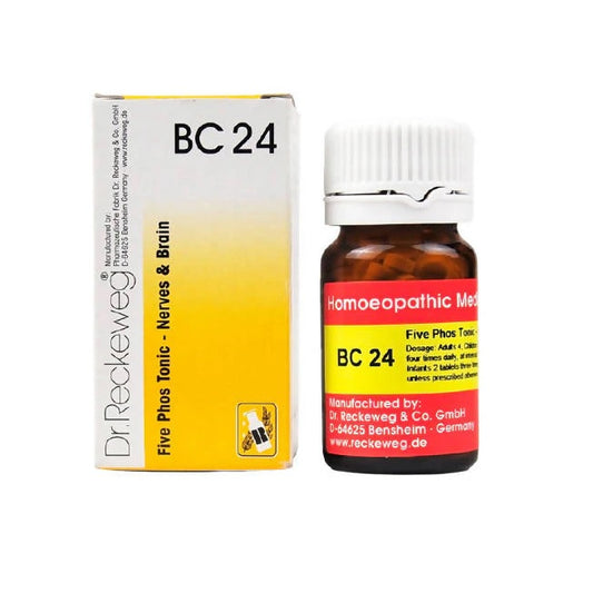 Dr. Reckeweg Homöopathie Five Phos Tonic - Nerven &amp; Gehirn Bio-Kombination 24 (BC 24) 20g Tablette