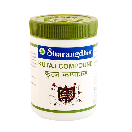 Sharangdhar Ayurvedische Kutaj-Lösung gegen Durchfall/Ruhr, Tabletten