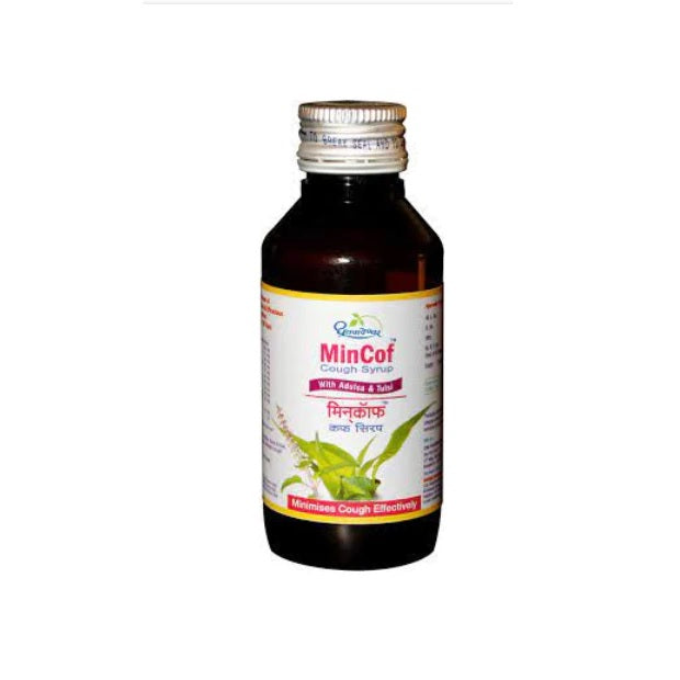 Dhootapapeshwar Ayurvedic Minimises Cough Effectivaty Mincof Syrup 100ml