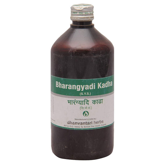 Dhanvantari Ayurvedic Bharangyadi Kadha Nützlich bei Husten und Asthma Flüssigkeit