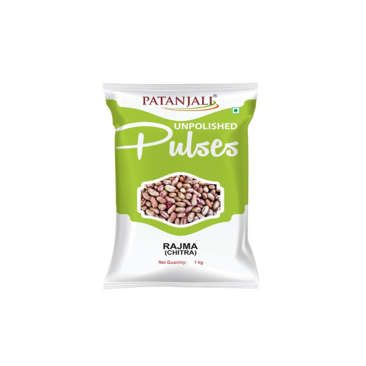 Patanjali Unpolished Pulses Rajma (Chitra) Dry Beans