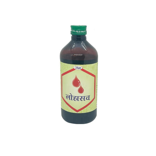 Unjha Ayurvedische Lohasava-Flüssigkeit 450ml