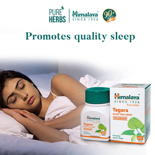 Himalaya Pure Herbs Tagara Sleep Wellness 60 Tablets