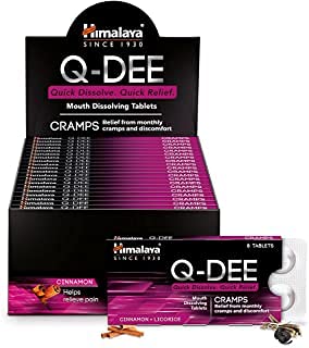 Himalaya Herbal Q DEE Cramps 8 Tablets