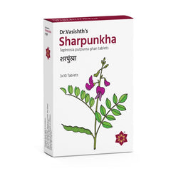 Dr.Vasishths ayurvedische Sharpunkha 3 x 10 Tablette