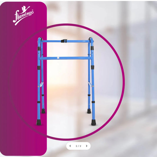 Flamingo Health Orthopaedic Reciprocal Steel Walker Universal Code 2402