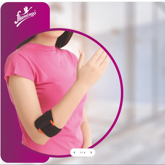 Flamingo Health Orthopädische Tennisarm-Bandage (mit Druckpolster) Code 2024