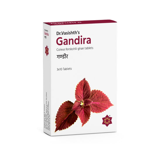 Dr Vasishth's Ayurvedic Gandira 3 X 10 Tablets