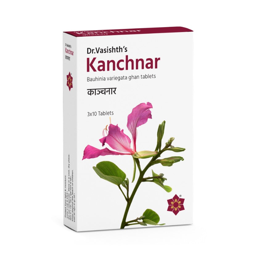 Dr. Vasishths ayurvedisches Kanchnar 3 x 10 Tabletten