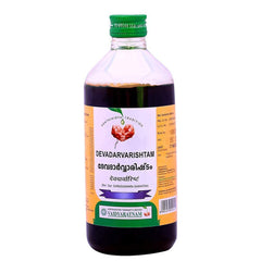 Vaidyaratnam Ayurvedische Devadarvarishtam-Flüssigkeit 450 ml