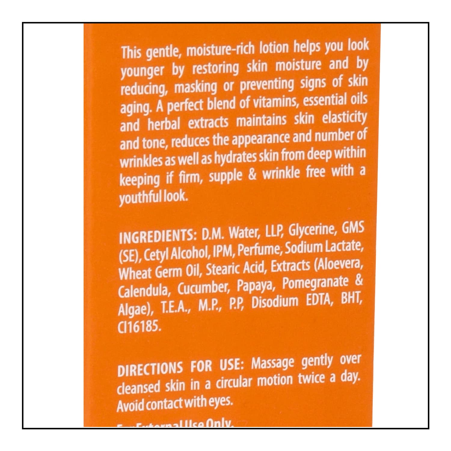 Bakson's Sunny Herbals Anti Aging With Pomegranate,Aloevera Skin Care Lotion 80ml