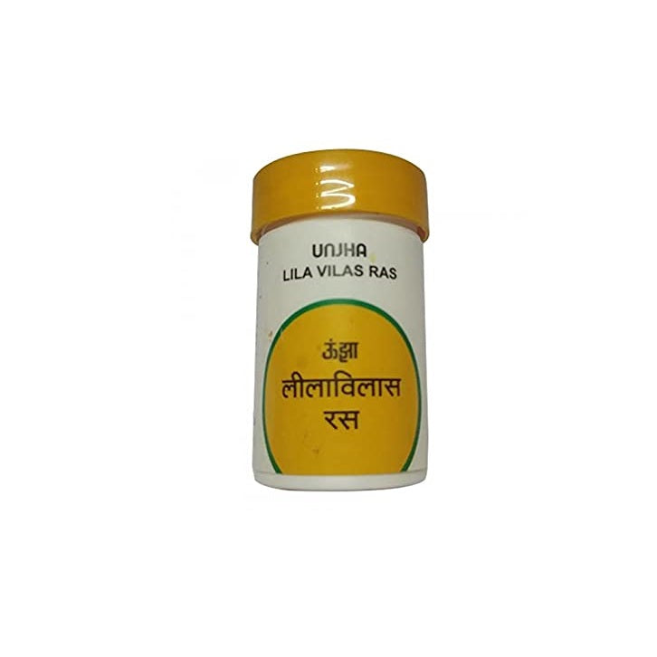 Unjha Ayurvedic Lilavilas Ras Rasayan Tablets