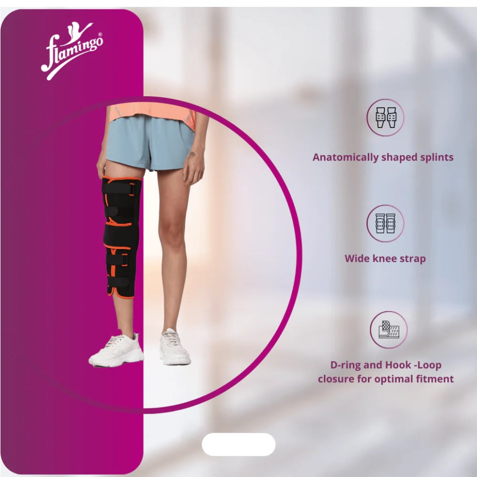 Flamingo Health Orthopaedic Knee Brace (Long) Code 2010