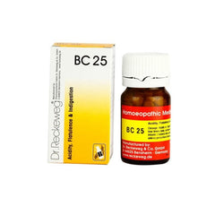 Dr Reckeweg Homoeopathy Acidity & Indigestion Biochemic Combination 25 (BC 25) 20gm Tablet