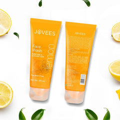 Jovees Herbal Strawberry,Tea Tree,Lemon,Neem,De Tan & Grape Face Wash