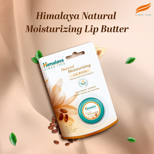 Himalaya Herbals Natürliche feuchtigkeitsspendende Lippenbuttercreme