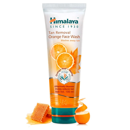 Himalaya Herbal Ayurvedic Personal Care Tan Removal Orange reinigt effektiv und reduziert sichtbar die Bräune, Gesichtswaschmittel (flüssig)