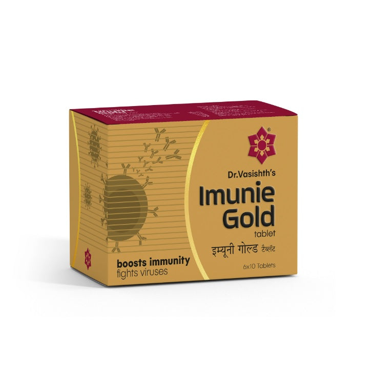 Dr.Vasishth's Ayurvedic Imunie Gold 6 x 10 Tabletten