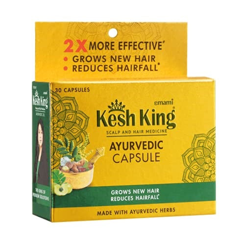 Emami Ayurvedic Kesh King Hair Care 30 Capsules