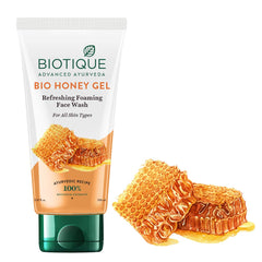 Biotique Papaya Deep Cleanse,Honey Gel & Fresh Neem Pimple Control Soothe All Skin Types