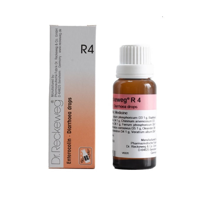 Dr. Reckeweg Homoeopathy R4 Enterocolin Diarrhoea Drops 22 ml