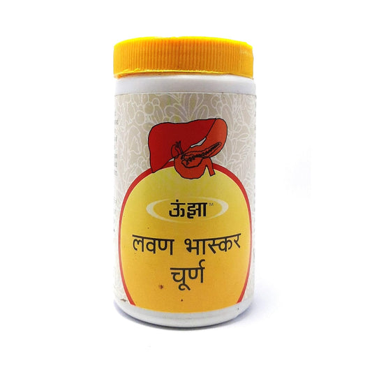 Unjha Ayurveda Lavan Bhaskar Churna Pulver 100g