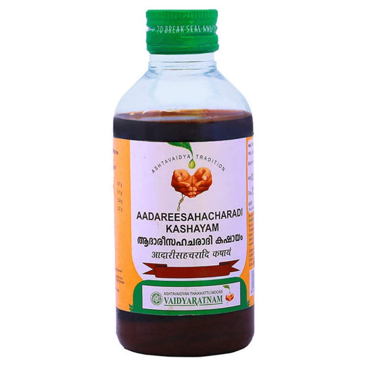 Vaidyaratnam Ayurvedic Aadareesahacharadi Kashayam Liquid 200 ml