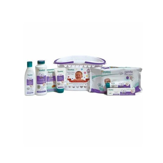 Himalaya Herbal Ayurvedic Baby Care GESCHENKKORB 7 in 1 Kit