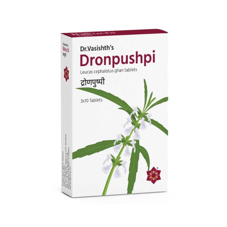 Dr Vasishth's Ayurvedic Dronpushpi 3 X 10 Tablets