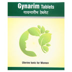 Dhanvantari Ayurvedic Gynarim Nützlich als Uterustonikum für Frauen, Tabletten und Sirup